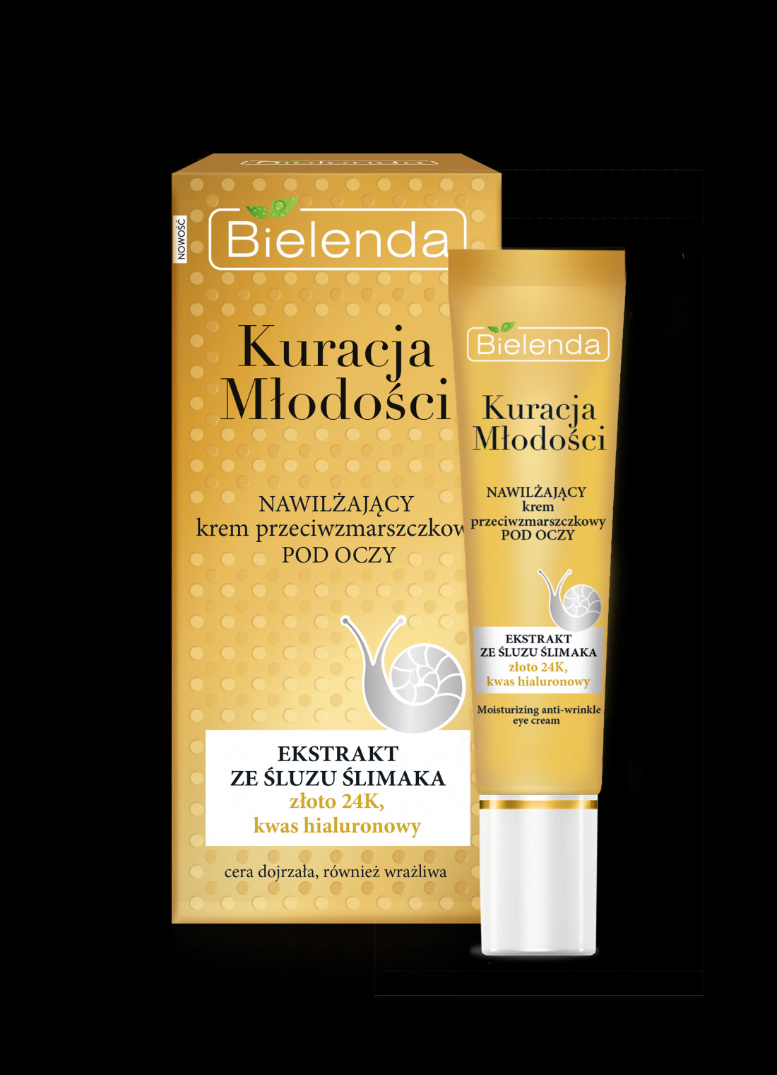Bielenda Moisturizing anti-wrinkle eye cream, volume 15 ml