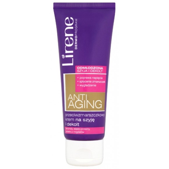 Anti Aging - anti-wrinkle cream for neck and décolleté, capacity 75 ml.