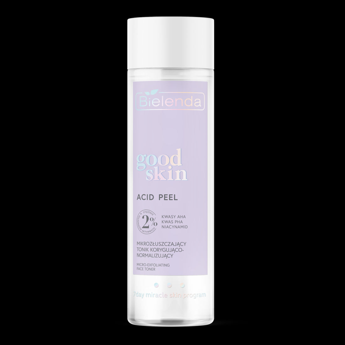Bielenda GOOD SKIN - ACID PEEL - micro-exfoliating correcting and normalizing tonic - AHA + PHA acids, niacinamide, capacity 200