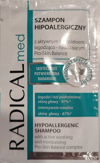 Radical Med - hypoallergenic shampoo with Pro-Skin Balance soothing and moisturizing complex ***TESTER***