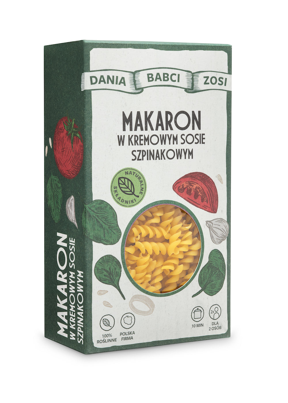 SYS - Dania Babci Zosi - makaron w kremowym sosie szpinakowym, masa netto: 150 g