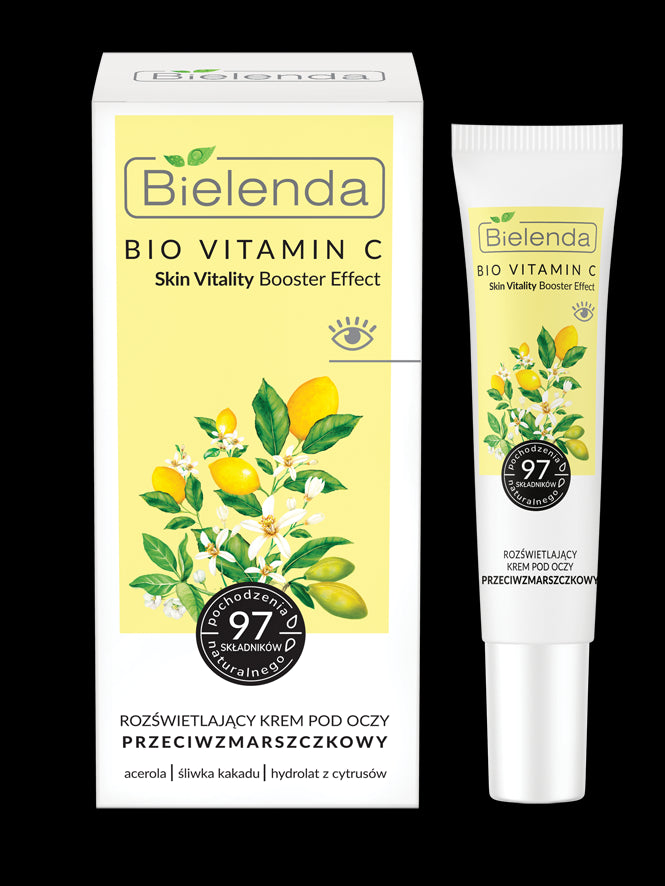 Bielenda BIO VITAMIN C - brightening anti-wrinkle eye cream, volume 15 ml