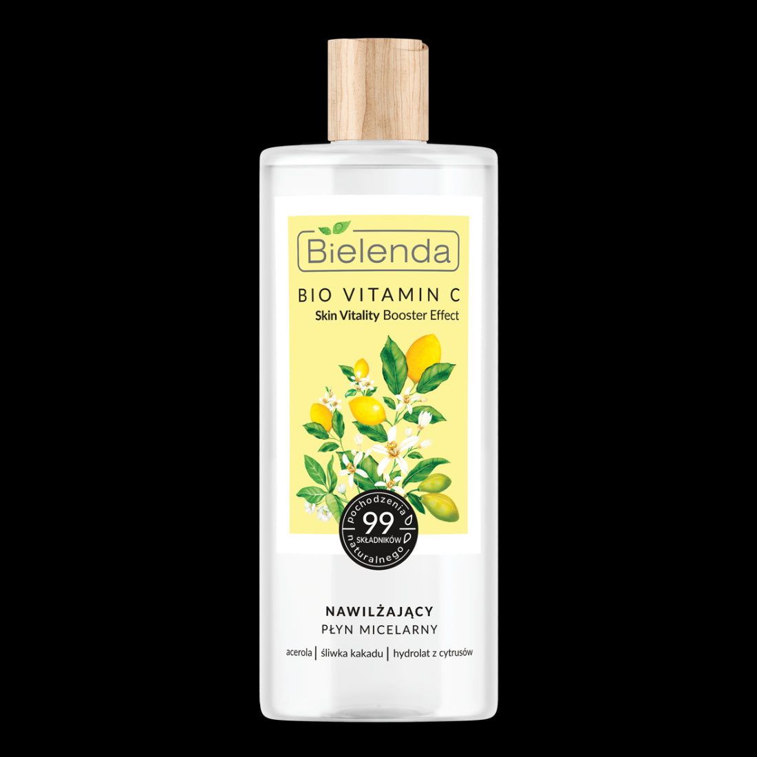 Bielenda Bio Vitamin C - moisturizing micellar liquid, 500 ml capacity