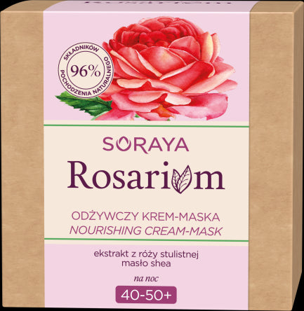 Soraya Rosarium - odżywczy krem-maska na noc 40-50+, poj. 50 ml
