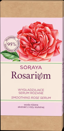 Soraya Rosarium - smoothing rose serum, 30 ml capacity
