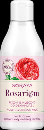 Soraya Rosarium - rose makeup remover milk, 200 ml capacity