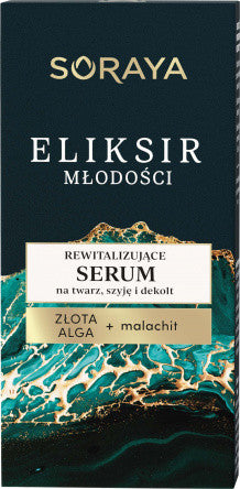 Soraya Elixir of Youth - revitalizing serum for face, neck and décolleté, 30 ml capacity