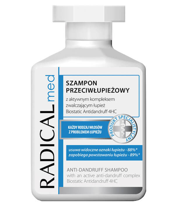 Radical Med - anti-dandruff shampoo with active dandruff fighting complex, volume 300 ml