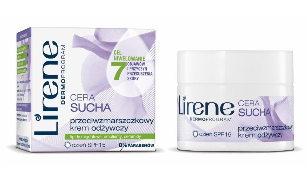 Dry skin - anti-wrinkle nourishing cream, volume 50 ml.