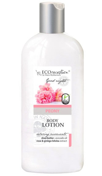 Eco recipe Peony body lotion 300 ml.