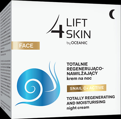 LIFT4SKIN SNAIL C+ACTIVE - krem na noc regenerująco-nawilżający, poj. 50 ml