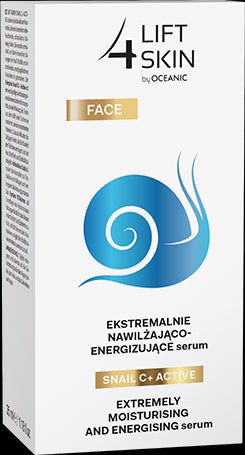 LIFT4SKIN SNAIL C+ACTIVE - serum nawilżająco-regenerujące, poj. 35 ml