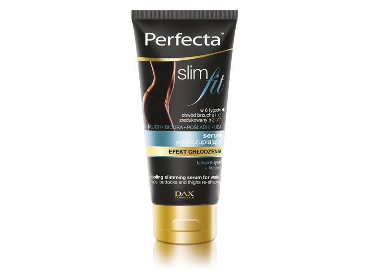 Perfecta Slim Fit - cooling slimming serum, 200 ml capacity.