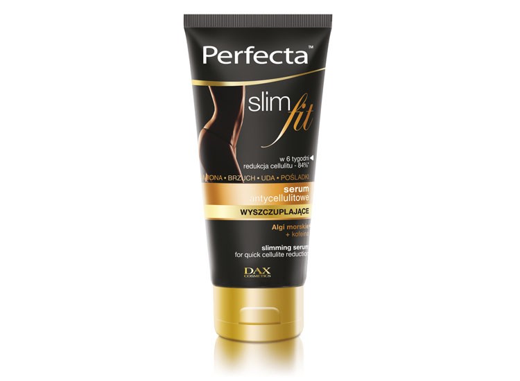 Perfecta Slim Fit - anti-cellulite slimming serum, 200 ml capacity.