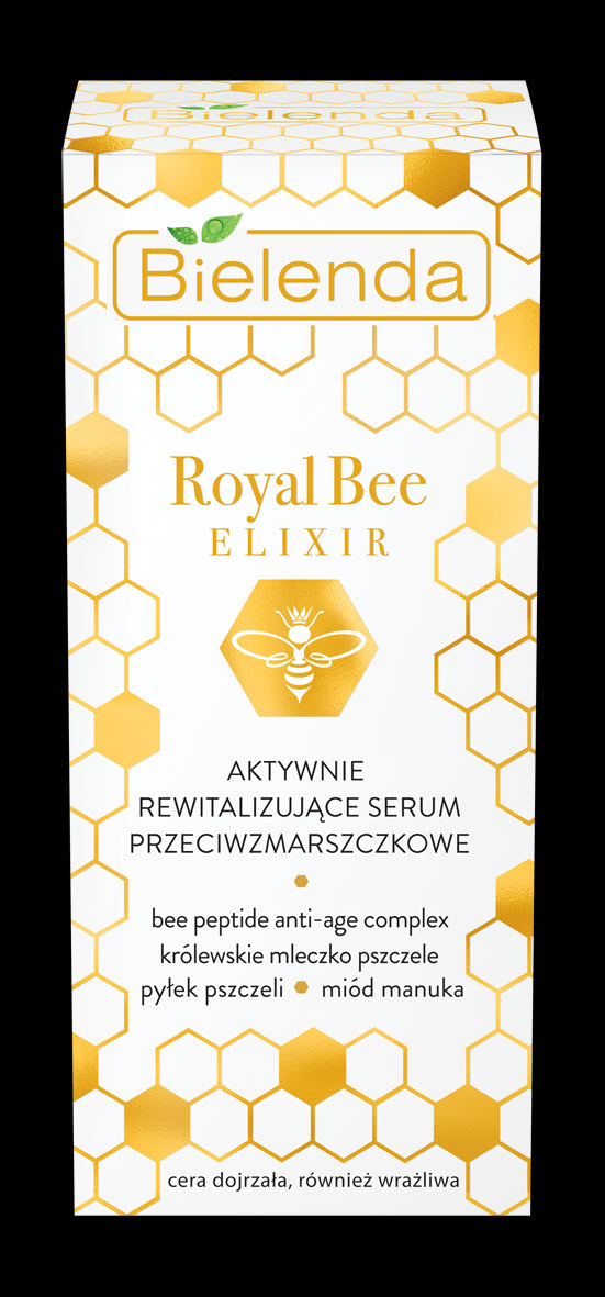 Bielenda Royal Bee Elixir - aktywnie rewitalizujące serum przeciwzmarszczkowe, poj. 30 ml