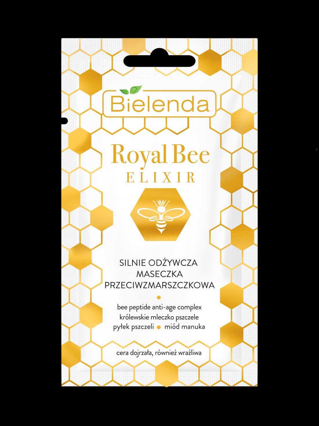 Bielenda Royal Bee Elixir - highly nourishing anti-wrinkle mask, net weight: 8 g