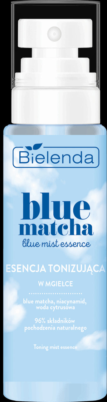 Bielenda BLUE MATCHA blue mist essence - toning essence in a mist, capacity 100 ml