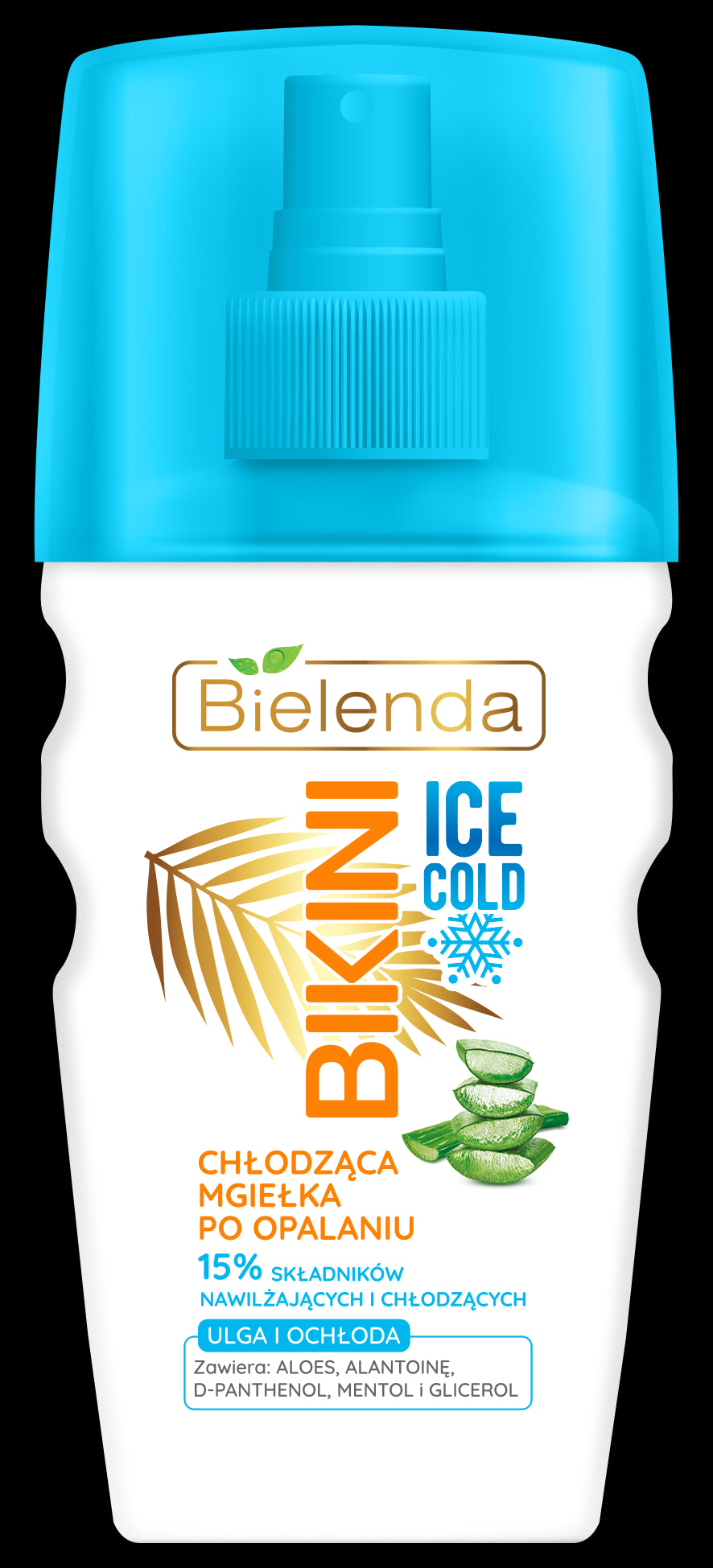 Bielenda BIKINI (N) - cooling after-sun mist ICE COLD, 150 ml capacity
