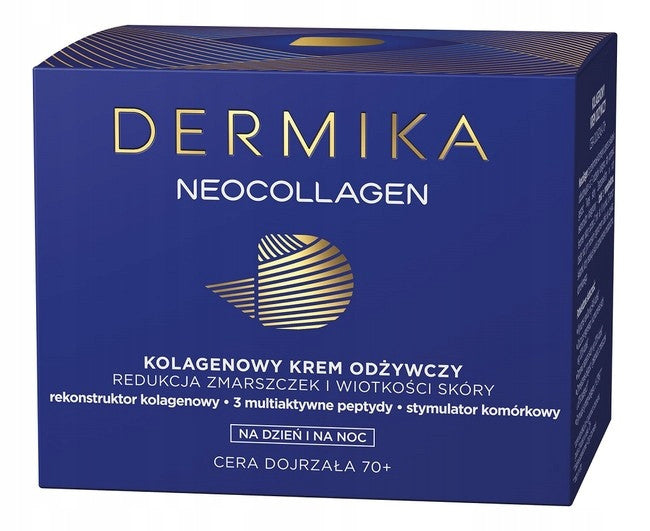 Dermika Neocollagen - collagen nourishing day and night cream, 70+, volume 50 ml