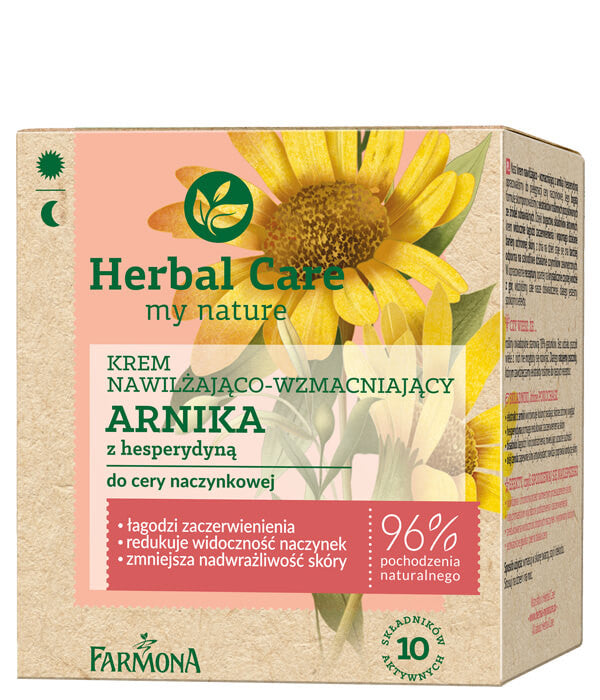 Herbal Care - ARNIKA moisturizing and strengthening cream, for day and night, capacity 50 ml