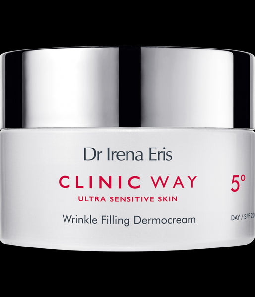 Dr Irena Eris Clinic Way 5° - wrinkle filling dermocream for day SPF 20, net weight: 50 ml