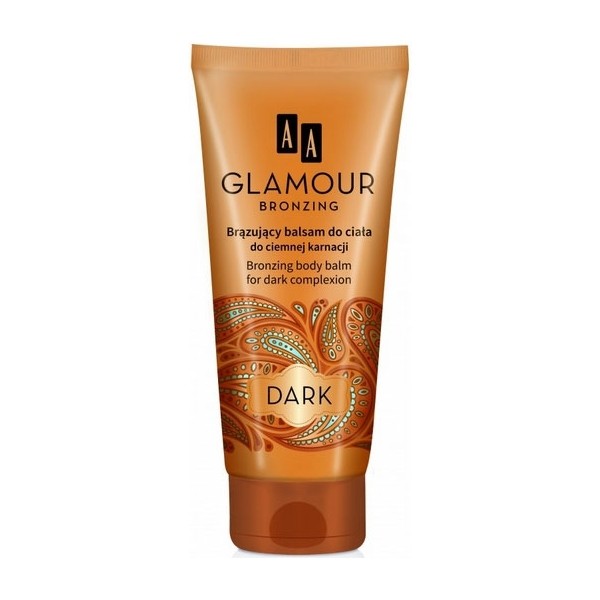 AA Glamour - bronzing body lotion for dark skin, volume 200 ml.