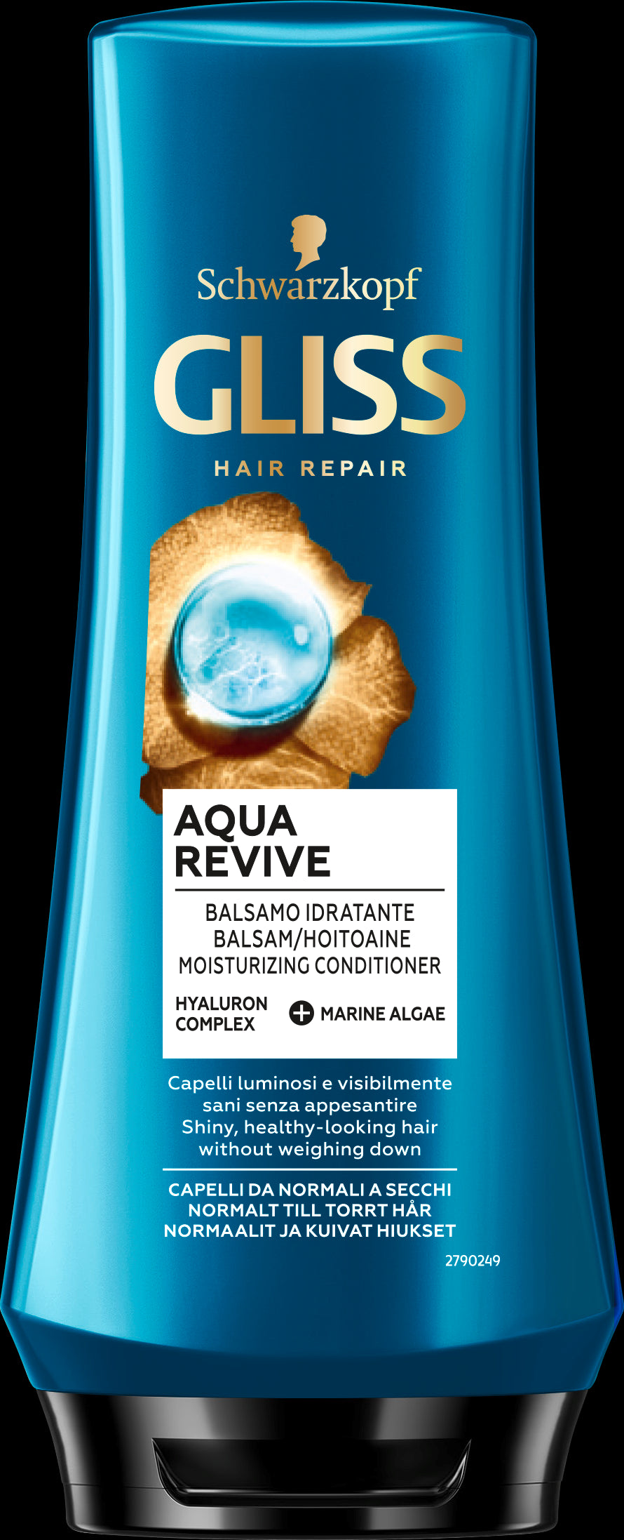 Gliss Aqua Revive - conditioner for dry and normal hair, volume 200 ml