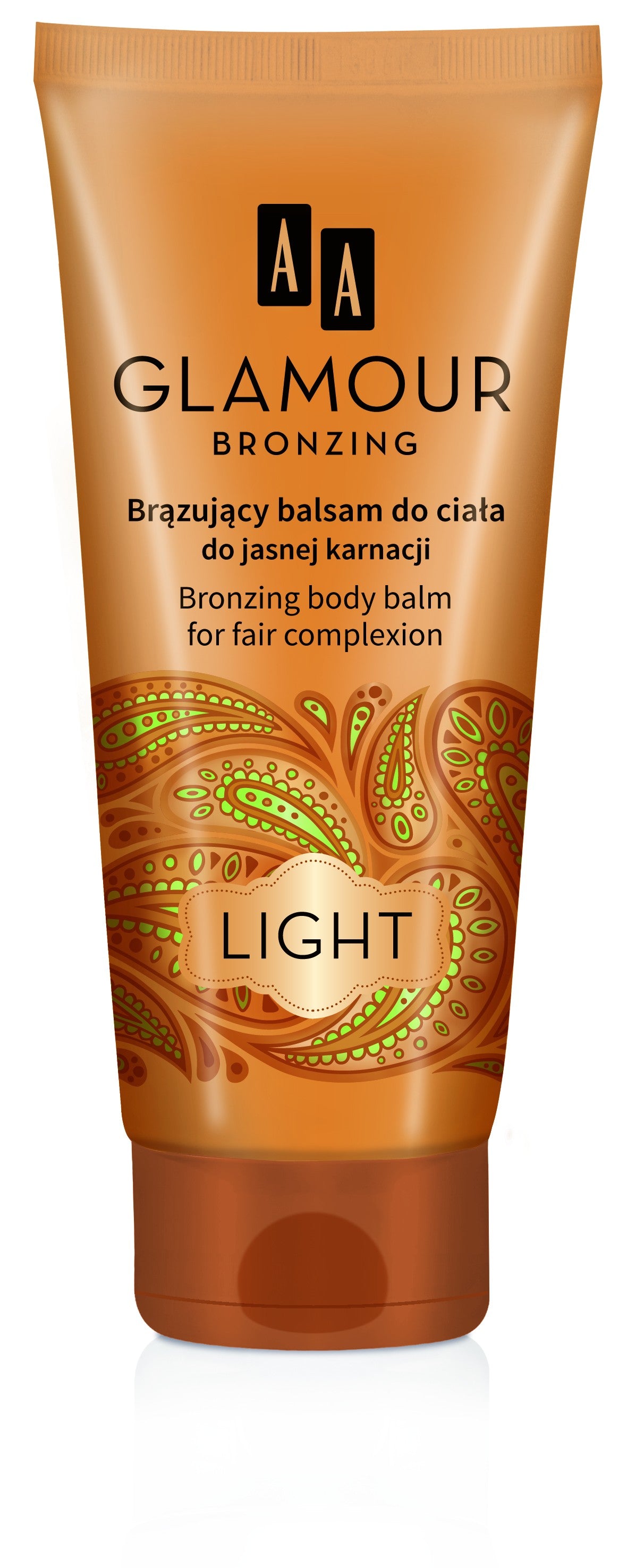 AA Glamour - bronzing body lotion for light complexion , volume 200 ml.