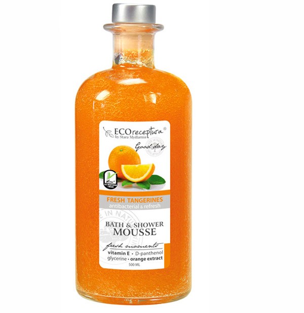Eco recipe Fresh Tangerines - Bath Mousse 500 ml.