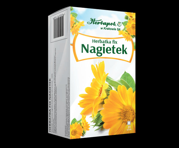 Herbal Tea Fix - Calendula, Herbal Tea, Dietary Supplement, net weight: 0.71 oz (20 sachets x 0.03 oz each)