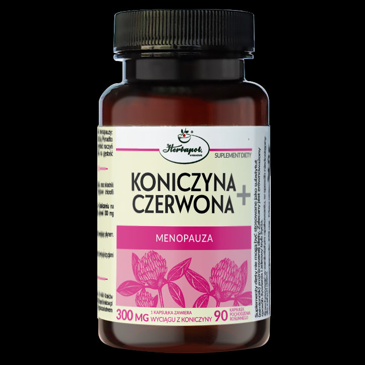 Herbapol Kraków - Red Clover +, menopause, dietary supplement, content: 90 capsules