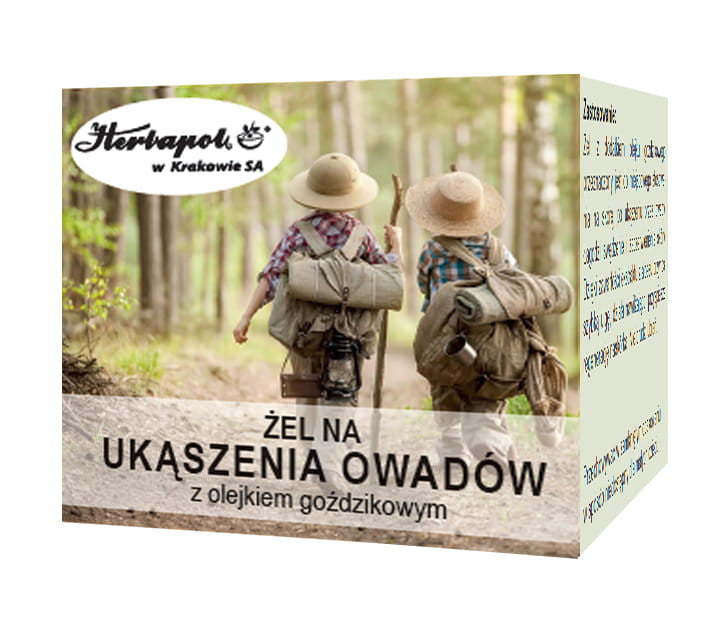 Herbapol Kraków - gel for insect bites with clove oil, net weight: 20 g