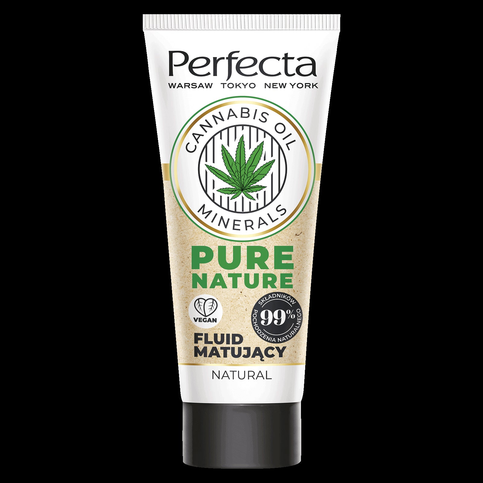 Perfecta Pure Nature - NATURAL mattifying fluid, 30 ml capacity