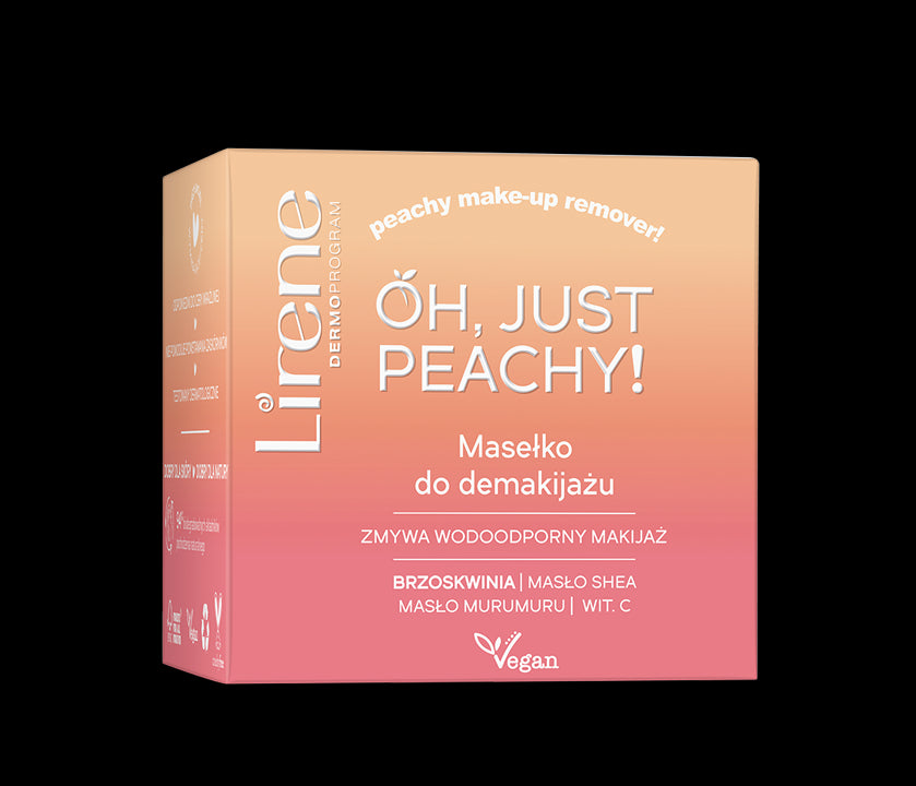 Lirene OH, JUST PEACHY! - makeup remover butter, net weight: 45 g