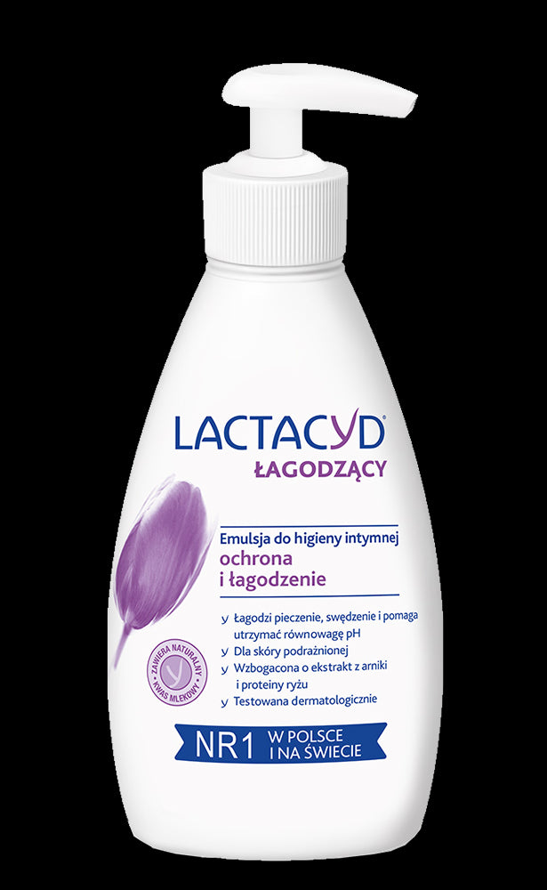 Lactacyd Łagodzący - emulsja do higieny intymnej, łagodząca podrażnienia, poj. 200 ml