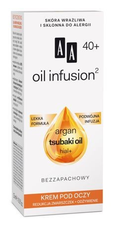 OIL INFUSION2 40+. Eye cream, 15 ml capacity.
