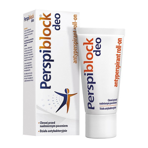 Perspiblock Deo - antyperspirant, nadmierna potliwość, roll-on, poj. 50 ml