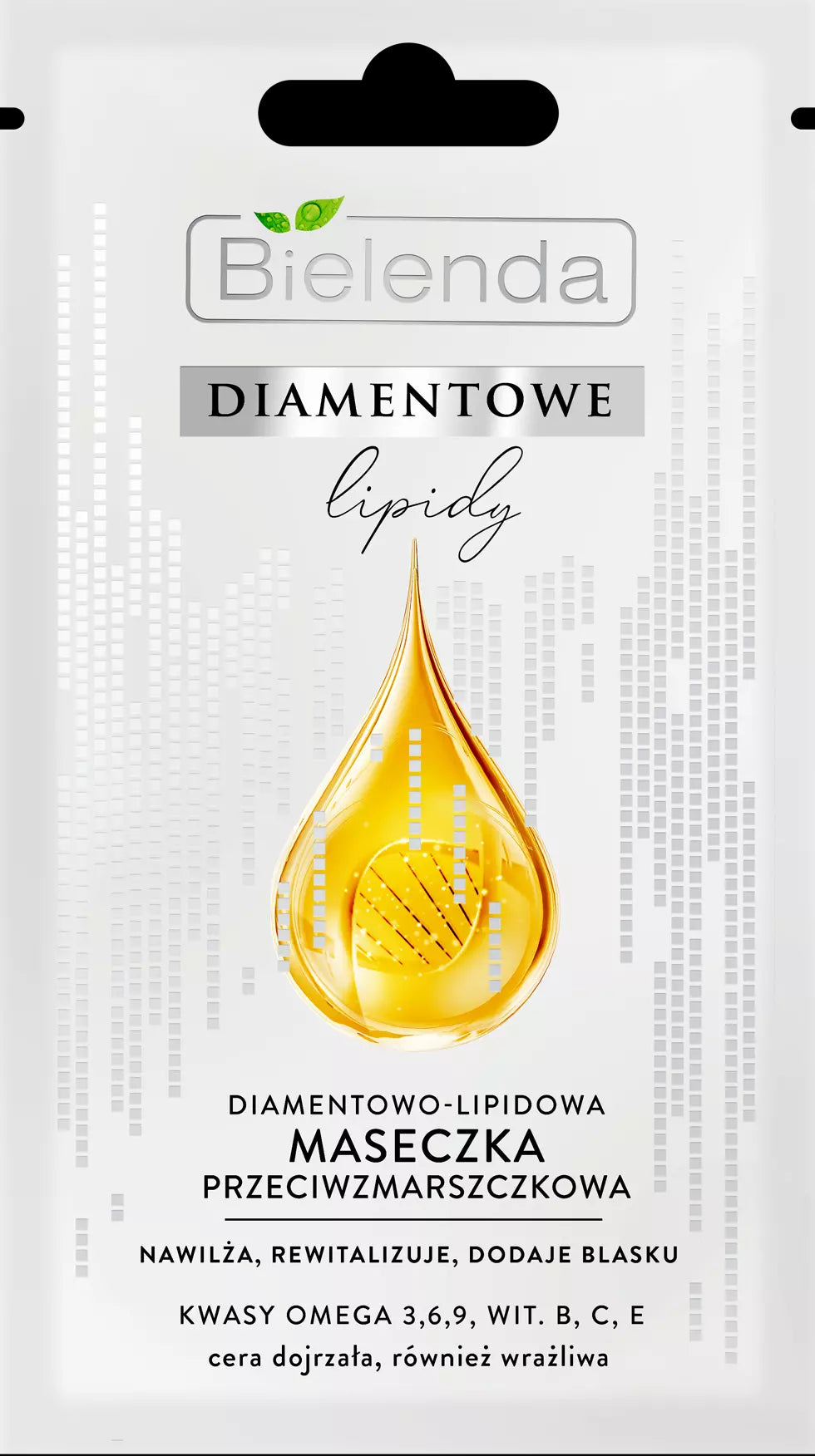 Bielenda Diamond Lipids - diamond-lipid anti-wrinkle mask, net weight: 8 g