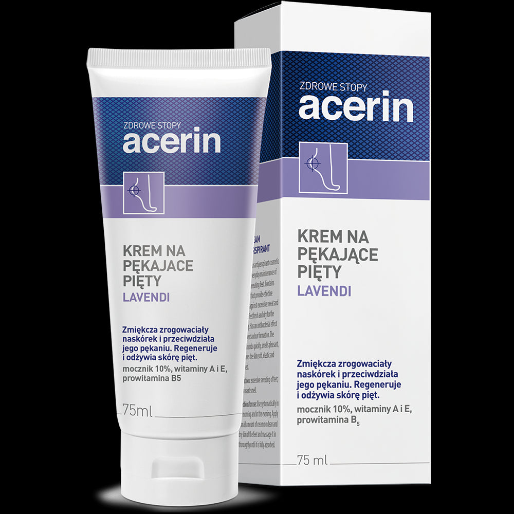 Acerin Lavendi - cream for cracked heels, capacity 75 ml