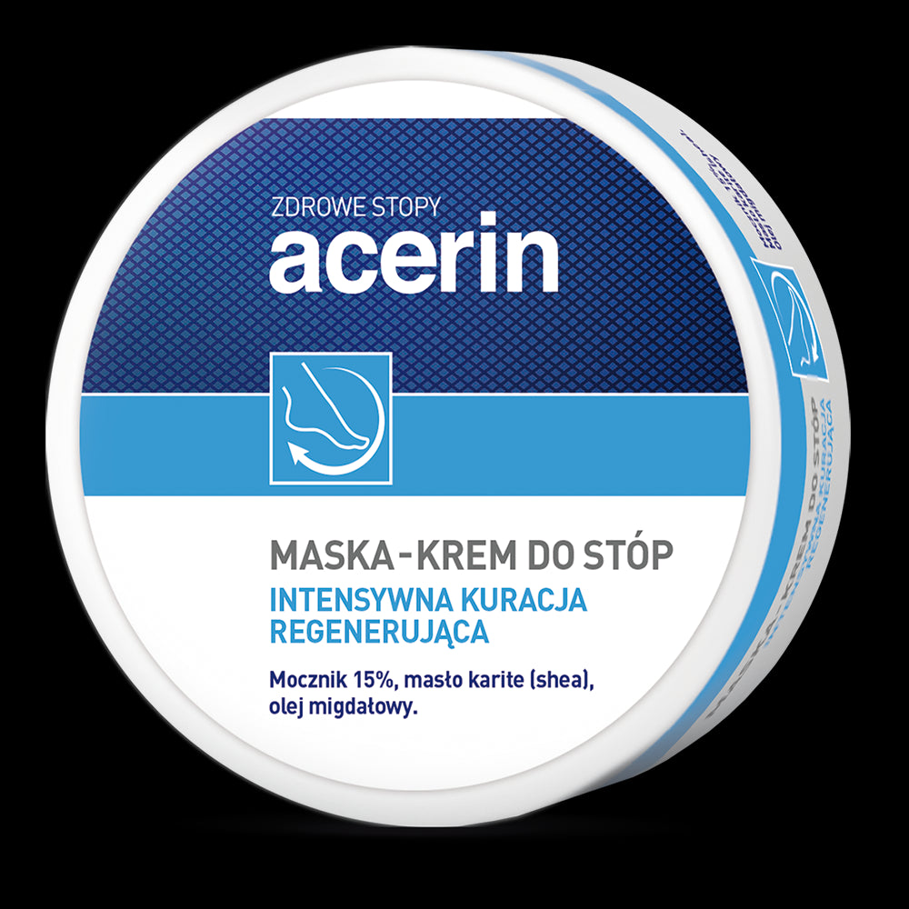 Acerin - foot mask-cream, intensive regenerative treatment, capacity 125 ml