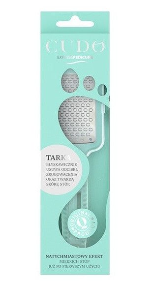 CUDO Express Pedicure - foot grater, 1 pc.