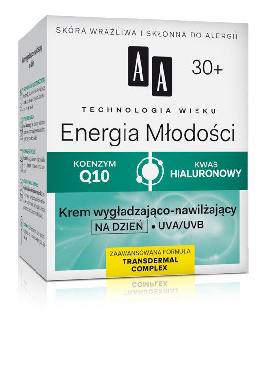 Age Technology 30+ Energy of Youth - smoothing and moisturizing day cream, 50 ml capacity.
