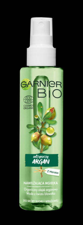 Garnier Bio - nourishing face mist with argan oil, 150 ml capacity