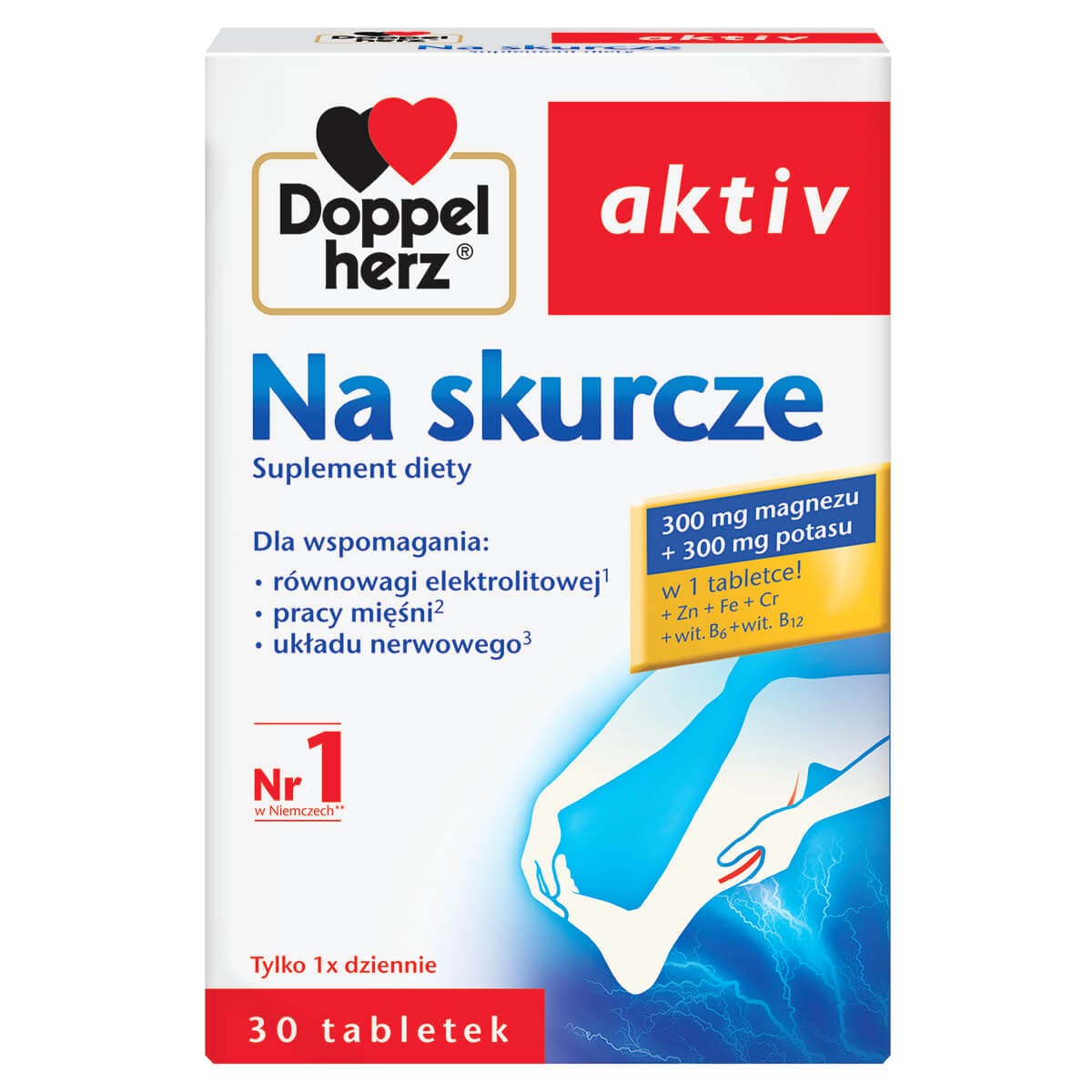 Doppelherz aktiv "For cramps" - dietary supplement, capsules, 30 pcs.