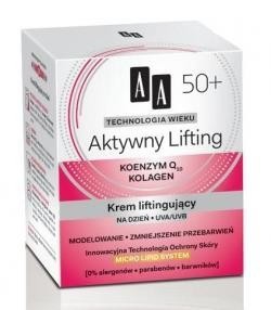 Age Technology 50+ Active Lifting - multiLIFT 6d day cream, 50 ml capacity.