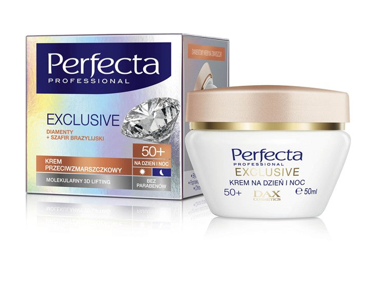 Perfecta Exclusive - anti-wrinkle day and night cream 50+, volume 50 ml.
