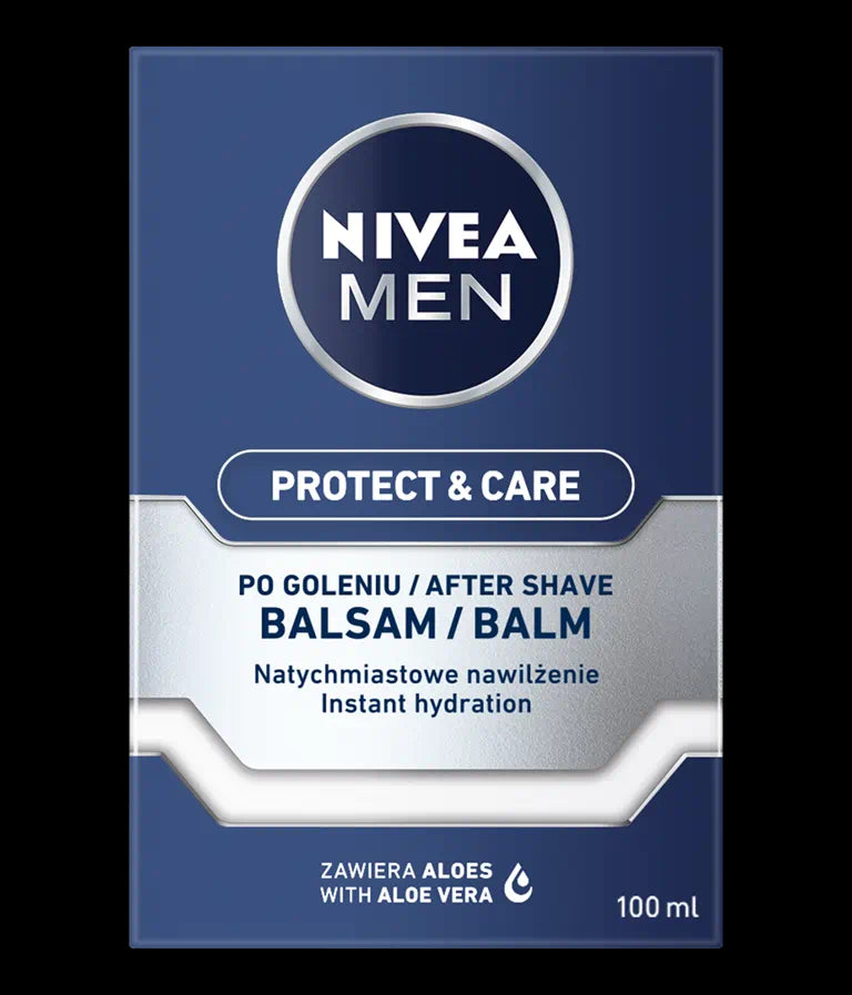 Nivea Men Protect & Care - moisturizing aftershave balm, 100 ml capacity