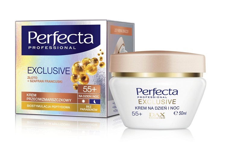 Perfecta Exclusive - anti-wrinkle day and night cream 55+, volume 50 ml.