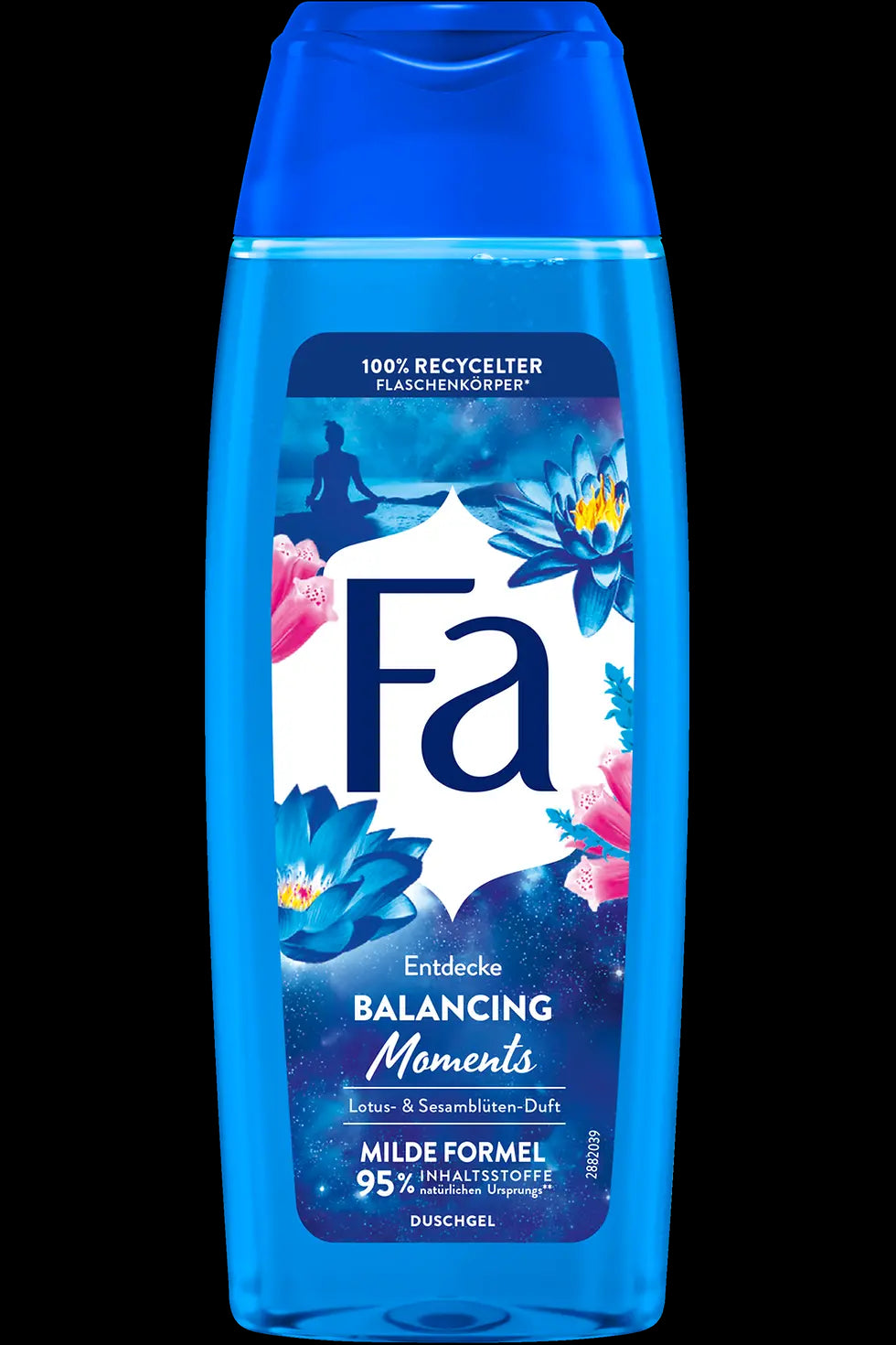 FA Balancing Moments - shower gel with the scent of lotus flowers and sesame, 250 ml capacity
