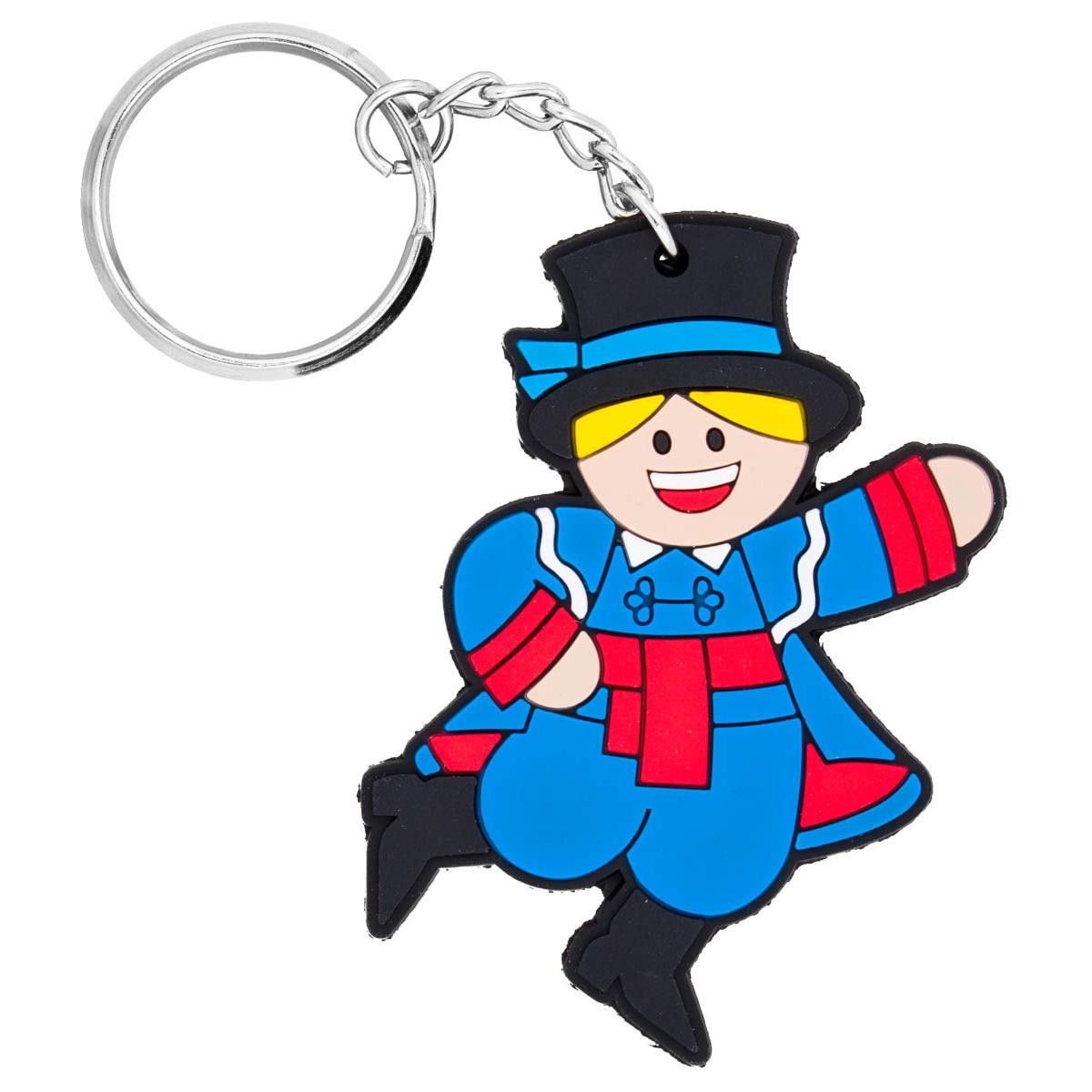 Folkstar - rubber keychain Kuyavian boy, 1 piece